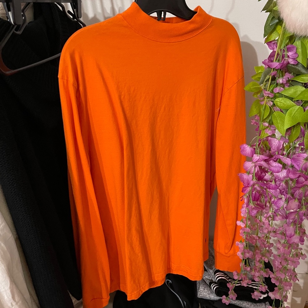 Orange crewneck
